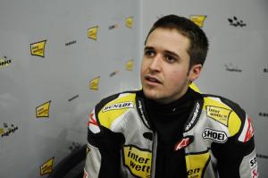 Luthi will be back on his Moto2 bike just 64 days after breaking his arm.